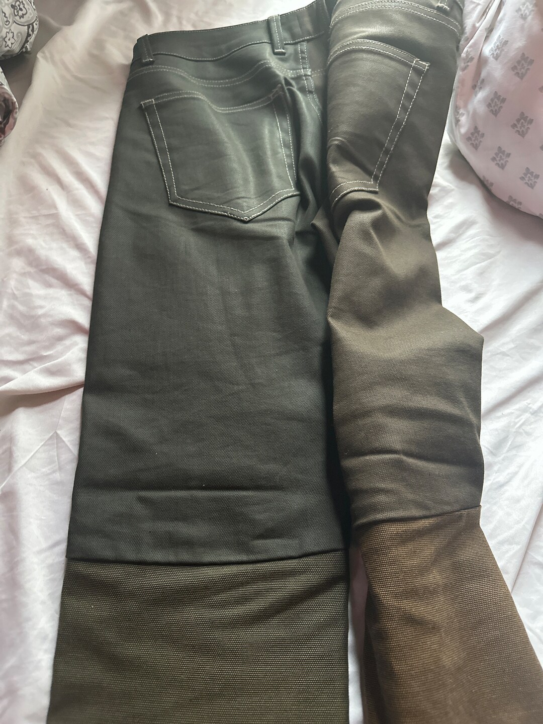 2 Toned Wax Pants - Etsy