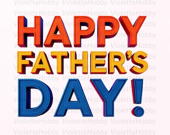 Father's Day PNG Clipart Bundle: Super Dad Comic Designs (Digital Download)