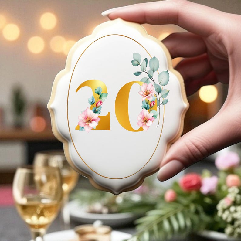Elegant Oval Cookie Cutter Set: 3D Printed Frames (28 STL Files Digital Download image 7