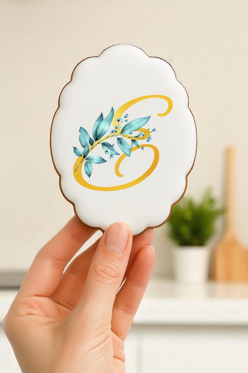 Elegant Oval Cookie Cutter Set: 3D Printed Frames (28 STL Files Digital Download image 9