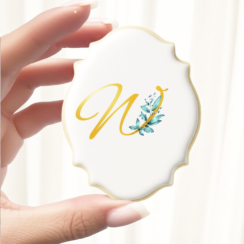 Elegant Oval Cookie Cutter Set: 3D Printed Frames (28 STL Files Digital Download image 2