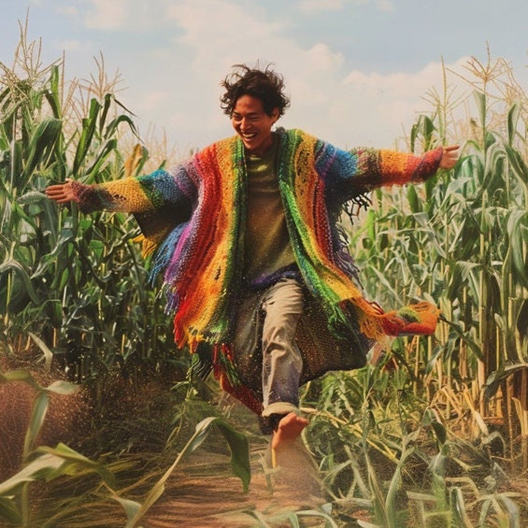 Josephs Coat of Many Colours Poster DIGITAL DOWNLOAD, Bible Art, Modern