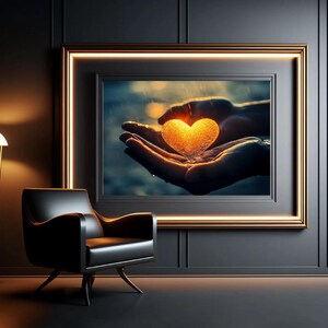 Heart of Worship, DIGITAL DOWNLOAD, Bible Art, Modern Bible Verse Wall ...