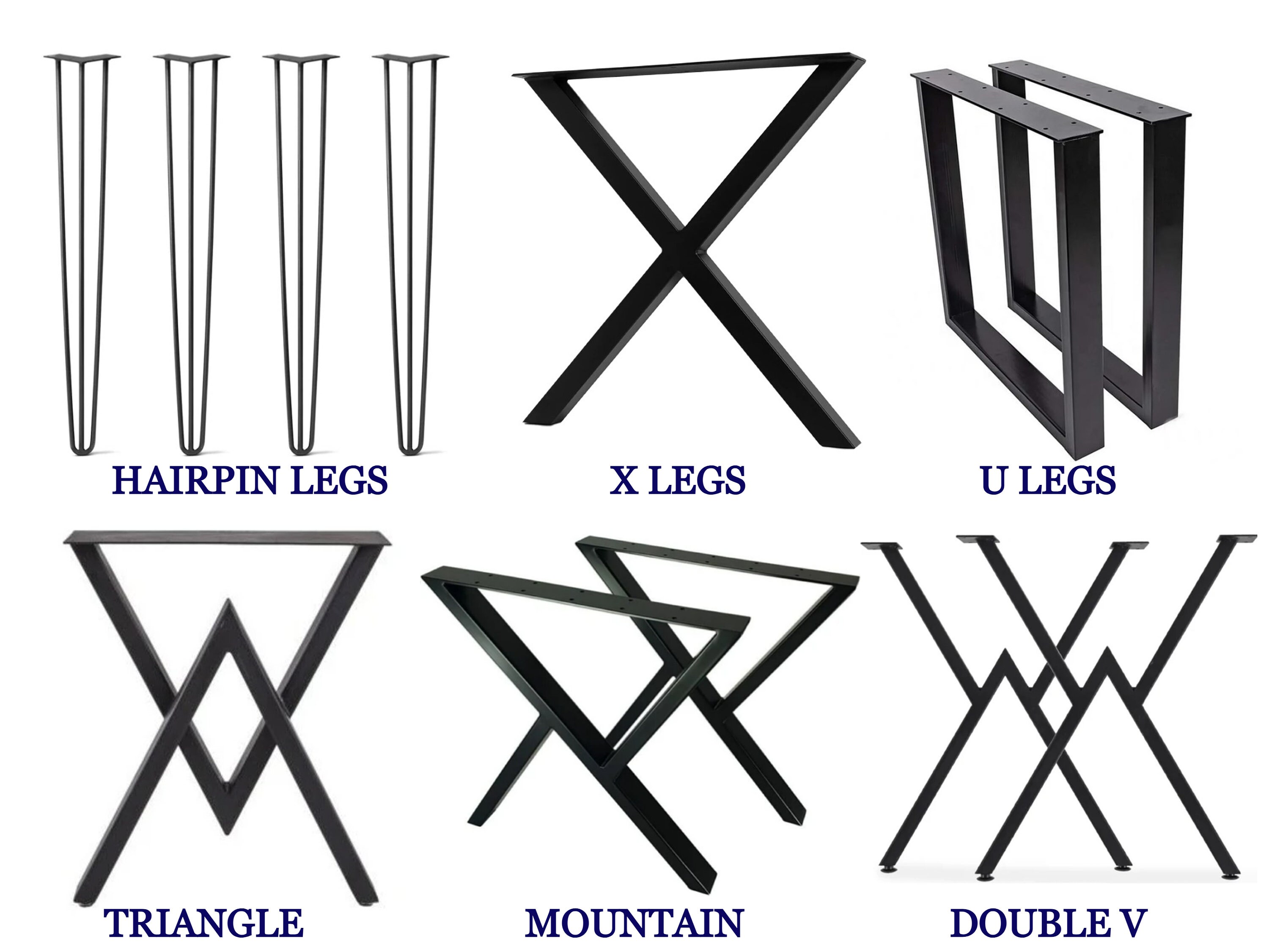 Custom Epoxy Resin Tabletop With Legs, Made to Order Custom Table