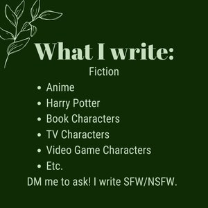 Custom Writing Commission: Fanfiction, Original Characters (Digital) image 2