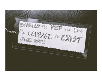 Daniel Howell Quote Bookmark, Daniel Howell Bookmark