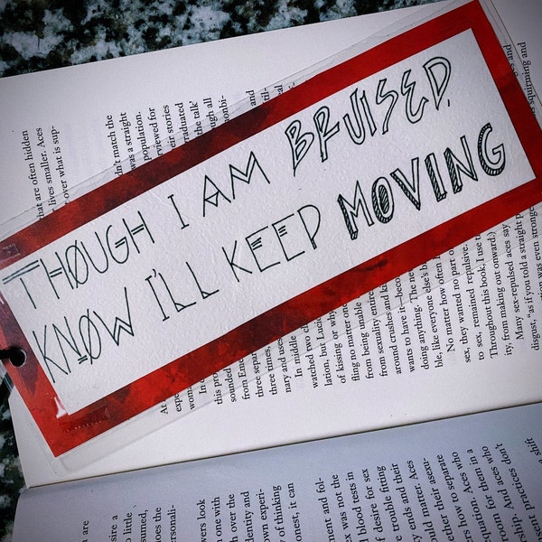 Twenty One Pilots Lyric Bookmark