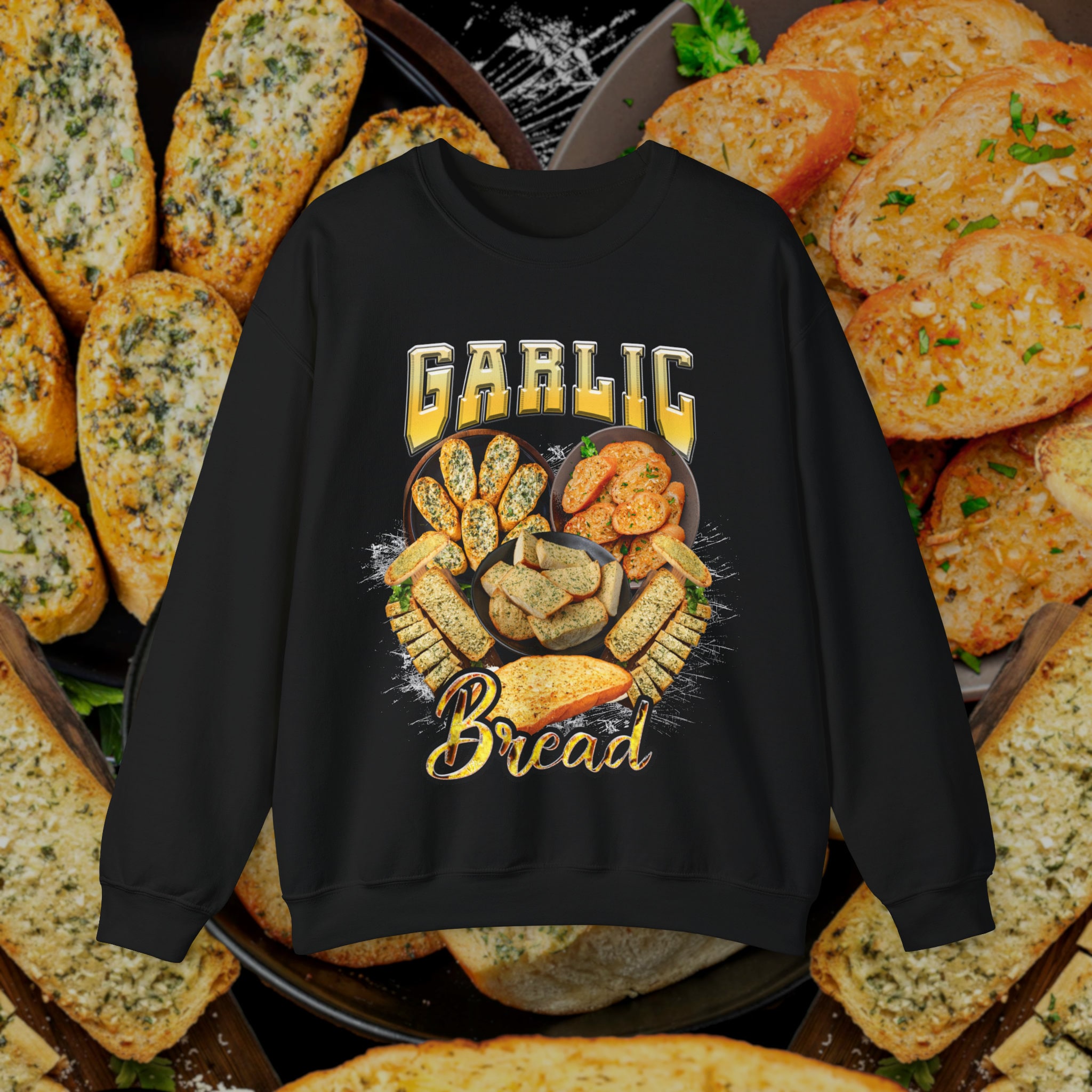 Garlic Bread Oodie Jumpers Garlic Bread Vintage Sweater • Retro