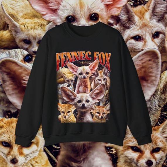 Retro Vintage Fennec Fox T-Shirt Kids Girls Cute Foxes Gift Retro Vintage Fennec Fox T-Shirt Kids Girls Cute Foxes Gift