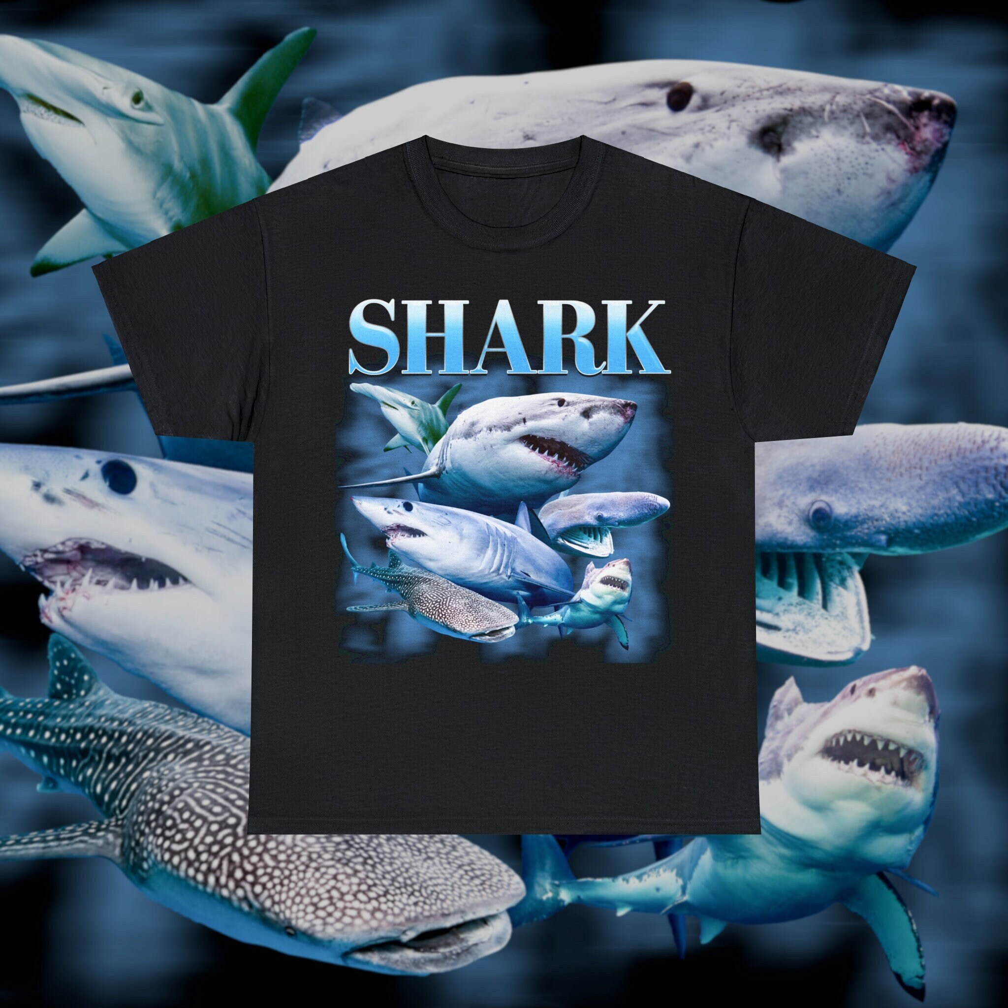 Vintage Shark Shirt Etsy UK