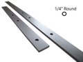 1" Flat Bar Support, Hidden Bracket, Metal Bracing, Brackets, Table Bracket, Metal Bracket, Barn door support, Powder coated (1/4" Ø holes)