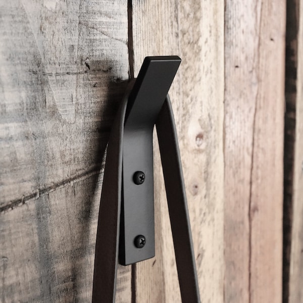 Minimalist Tilted Hanger, Wall Mounted Hook, Mudroom Entry, Coat rack, Coat Hooks, Entry Way Hooks, Mudroom Hanger, Mid century Coat Hanger