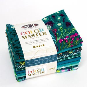 Teal Thoughts Half Yard Bundle by Art Gallery Fabrics