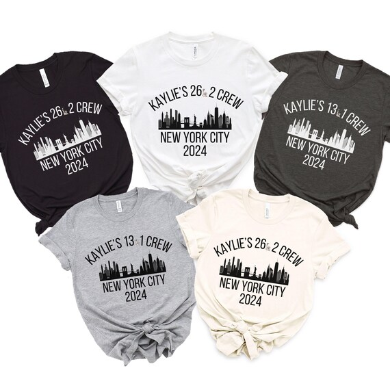 Nyc New York City Skyline Souvenir 3 T-Shirt Nyc New York City Skyline Souvenir 3 T-Shirt