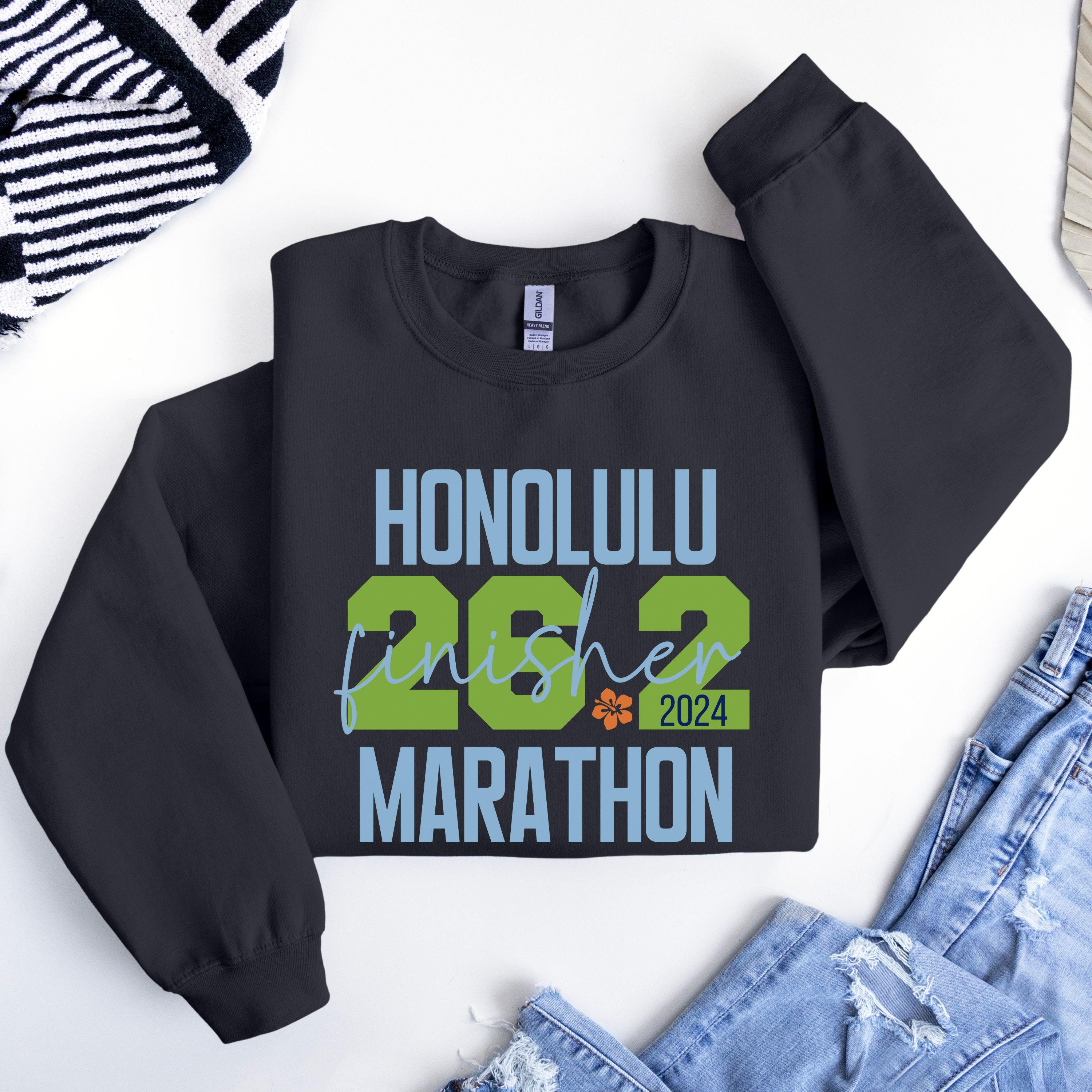 HONOLULU MARATHON 2025 タオル　名前入り Honolulu Marathon Runner Shirt, Honolulu Marathon Runner Gift
