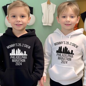 Philadelphia Marathon, Philadelphia Marathon Support Crew Youth Hoodie, Family Marathon Crew Shirt, Marathon Crew, Marathon Gift