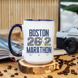 Boston Marathon Gift, Boston Marathon Finisher Gift, Boston Marathon, Boston Marathoner Gift, Boston Runner Mug, Boston Runner Gift, Boston
