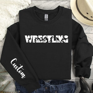 Custom Wrestling Sweatshirt, Custom Wrestling Shirt, Wrestling Sweatshirt, Wrestler Shirt, Wrestler Mom Gift, Wrestling Season,