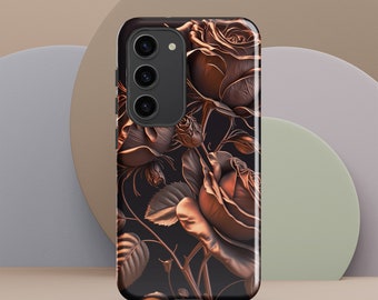 Rose Gold Tough Samsung Case