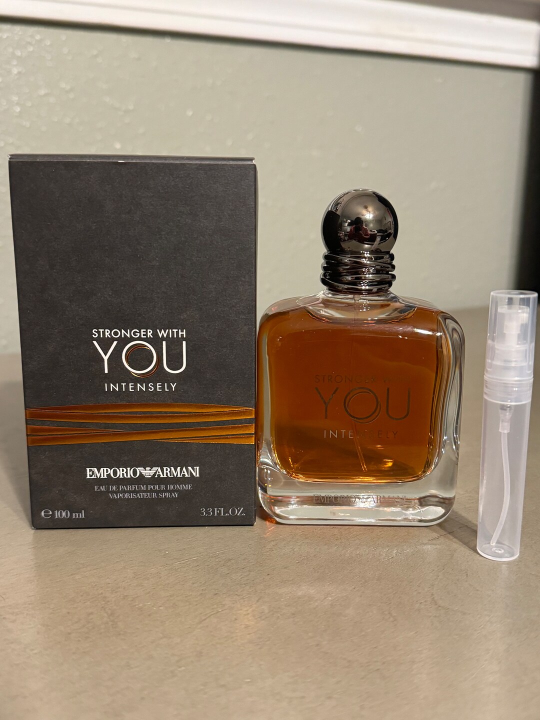 Stronger With You Intensely 5ML Travel Spray - Etsy