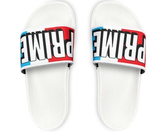 Prime energy drink slides , Youth PU Slide Sandals