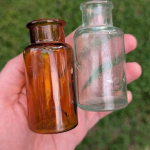 1910's Glass Bottles - Etsy