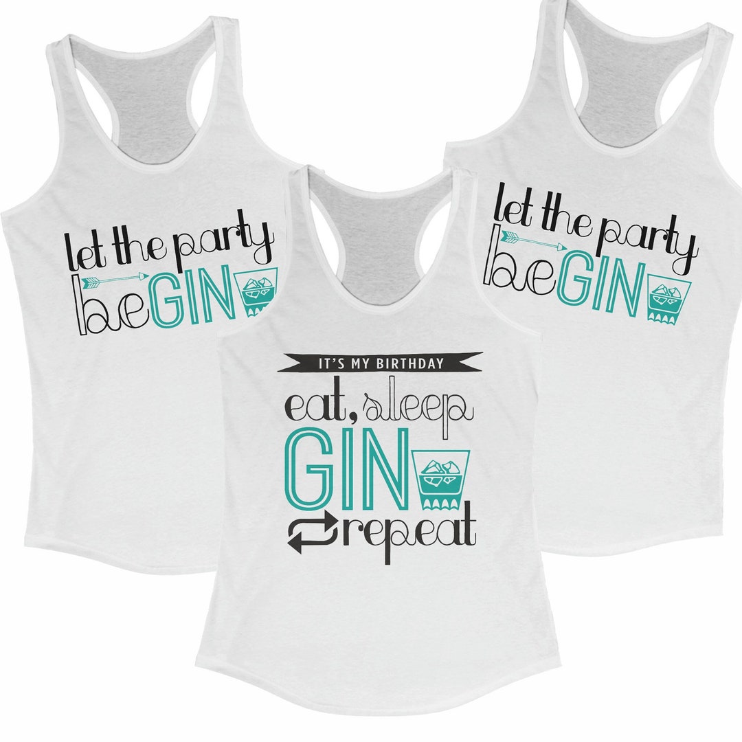 INTERLUXE LED Untersetzer Eat sleep Gin repeat leuchtende