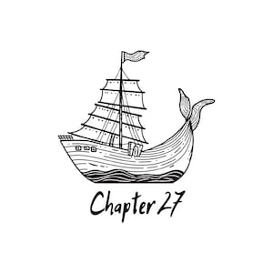 Walboot Kapitelüberschrift | personalisierte Buchgrafik | Kapitelset | Romane & Ebooks | Indie-Autoren | veröffentlicht und im Eigenverlag