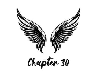 Angel Wings Chapter Headers: Book Graphics Set (Digital Download)