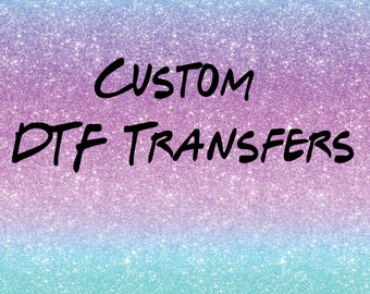 Single DTF Transfers Ready To Press