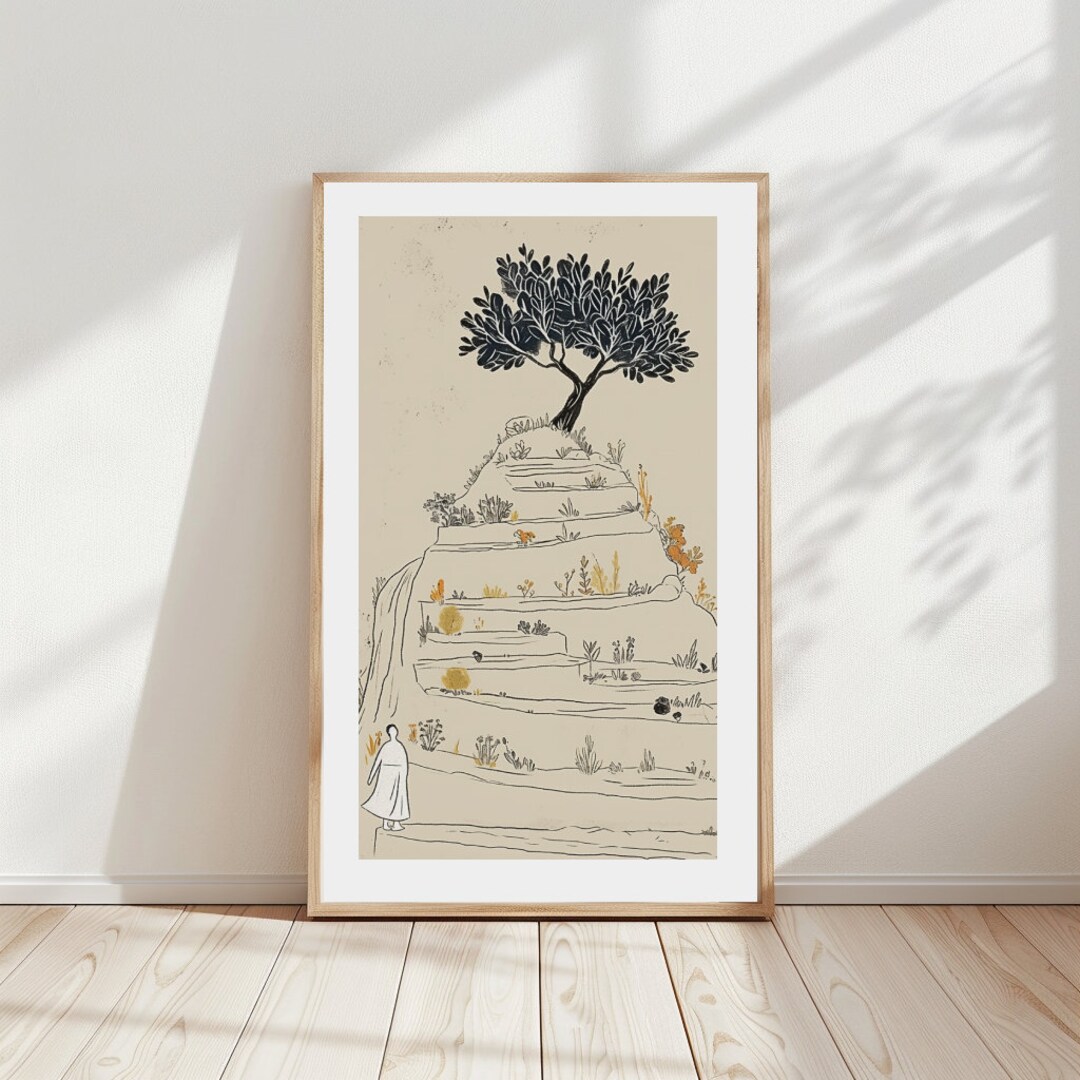Parable of the Mustard Seed Bible Art Digital Download Faith as Small ...
