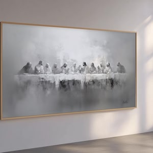 Black Last Supper Jesus Art Christian Religious Oil Painting Digital Il 300x300.6406714435 59ra