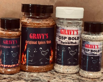Gravy’s Spices and Rubs