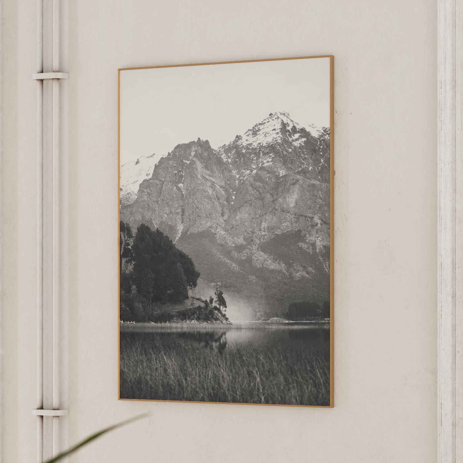 Patagonia Chile Argentina Prints Set of 6 | Black and White Photos