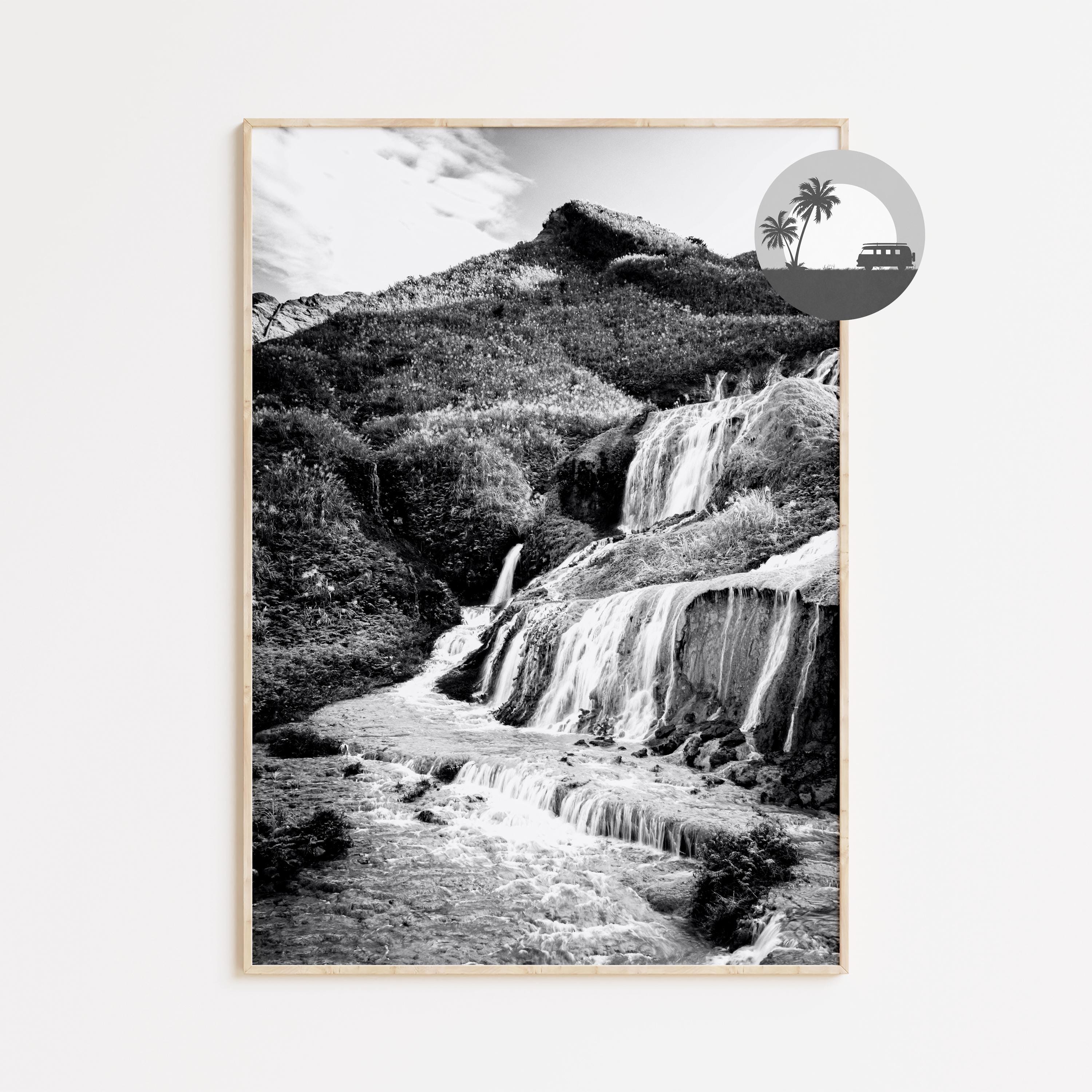 Jiufen Taiwan Prints Set of 6 | Black and White Photos Posters