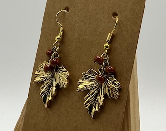Fall Leaf Earrings