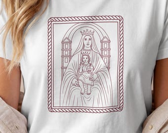 Virgen de Coromoto PNG SVG | Venezuelan Catholic Art | Latine SVG Cricut | Venezuela Patron Saint | Instant Download