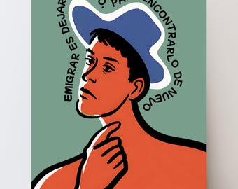 Latin Quote Poster, Printable Wall Art, Digital Download, Motivational Latin Art, Spanish Quote Print, Latin Home Decor