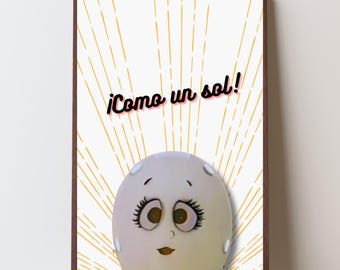 MAS, Venezuela Wall Art - Printable Poster for Home Decor, Venezuelan Gift, Digital Download JPG, Pop Art Style