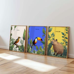 Set of 3 Arte Venezuela – Gallery Pop Art Venezuela Wall Sets