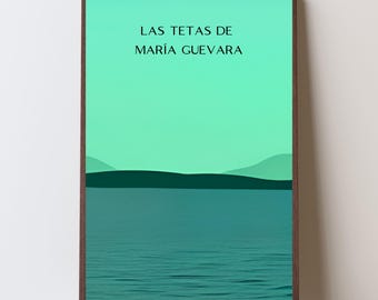 Margarita, Venezuela Wall Art - Printable Poster for Home Decor, Venezuelan Gift, Digital Download JPG, Pop Art Style