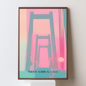 Puente Maracaibo Venezuela Wall Art – Printable Travel Posters – Digital Venezuelan Decor – Maracaibo Digital JPG Art