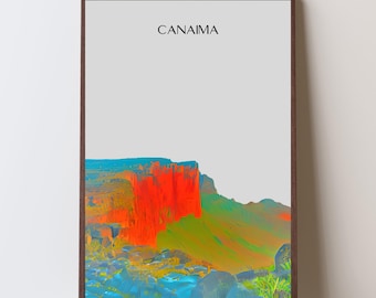 Caracas Venezuela Travel Wall Art: Printable Posters for Decor. Gifts from Caracas for Venezuelans. Digital Downloaded