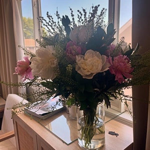 Fresh Floral Bouquet - Peonies