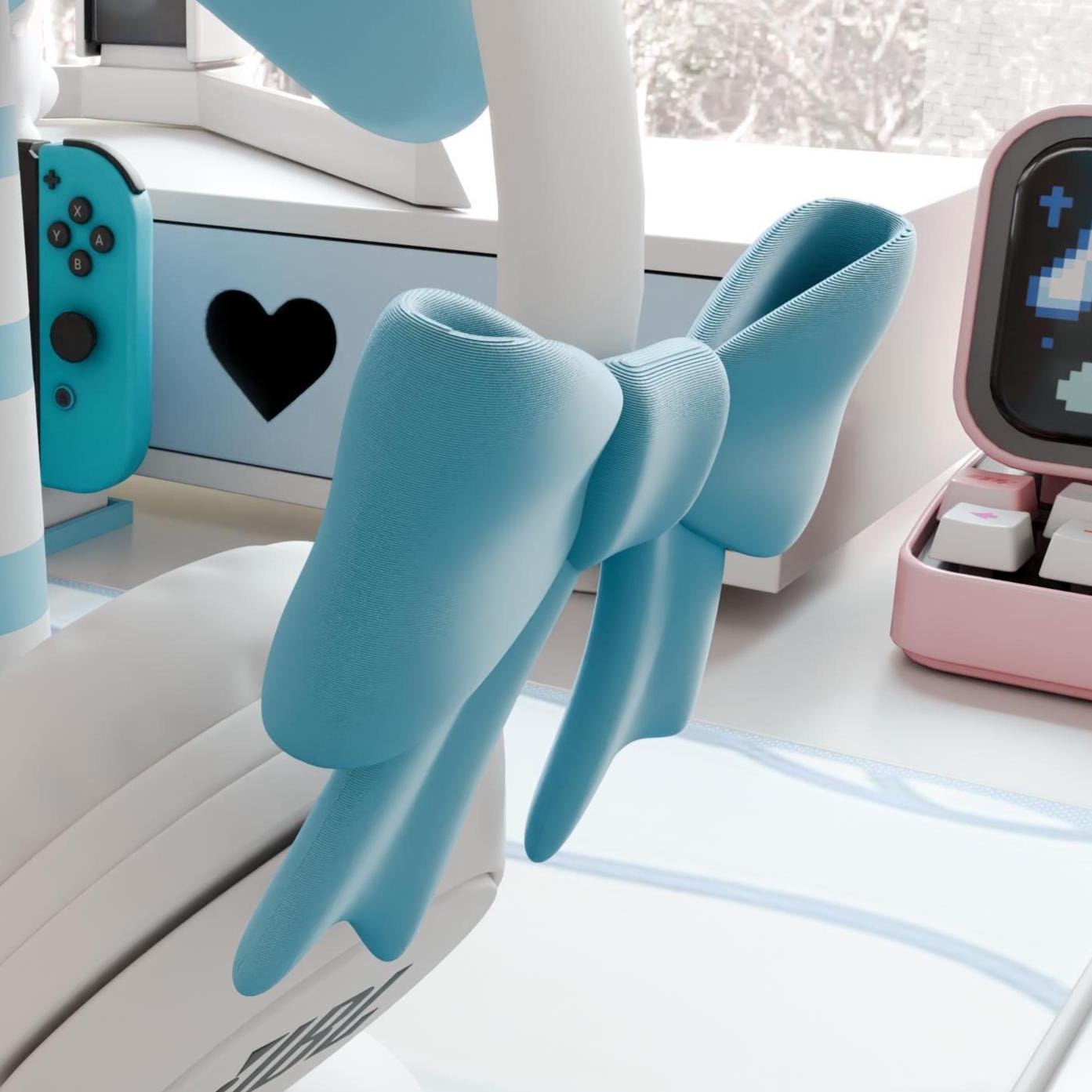 Cute headphone attachment bows