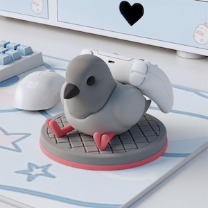Dove Controller Stand for PS5, Xbox and More, Cute pigeon Design & Unique Gamer Gift