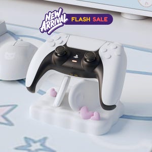 Support universel pour manette Angel Cloud | Décoration de bureau coeur