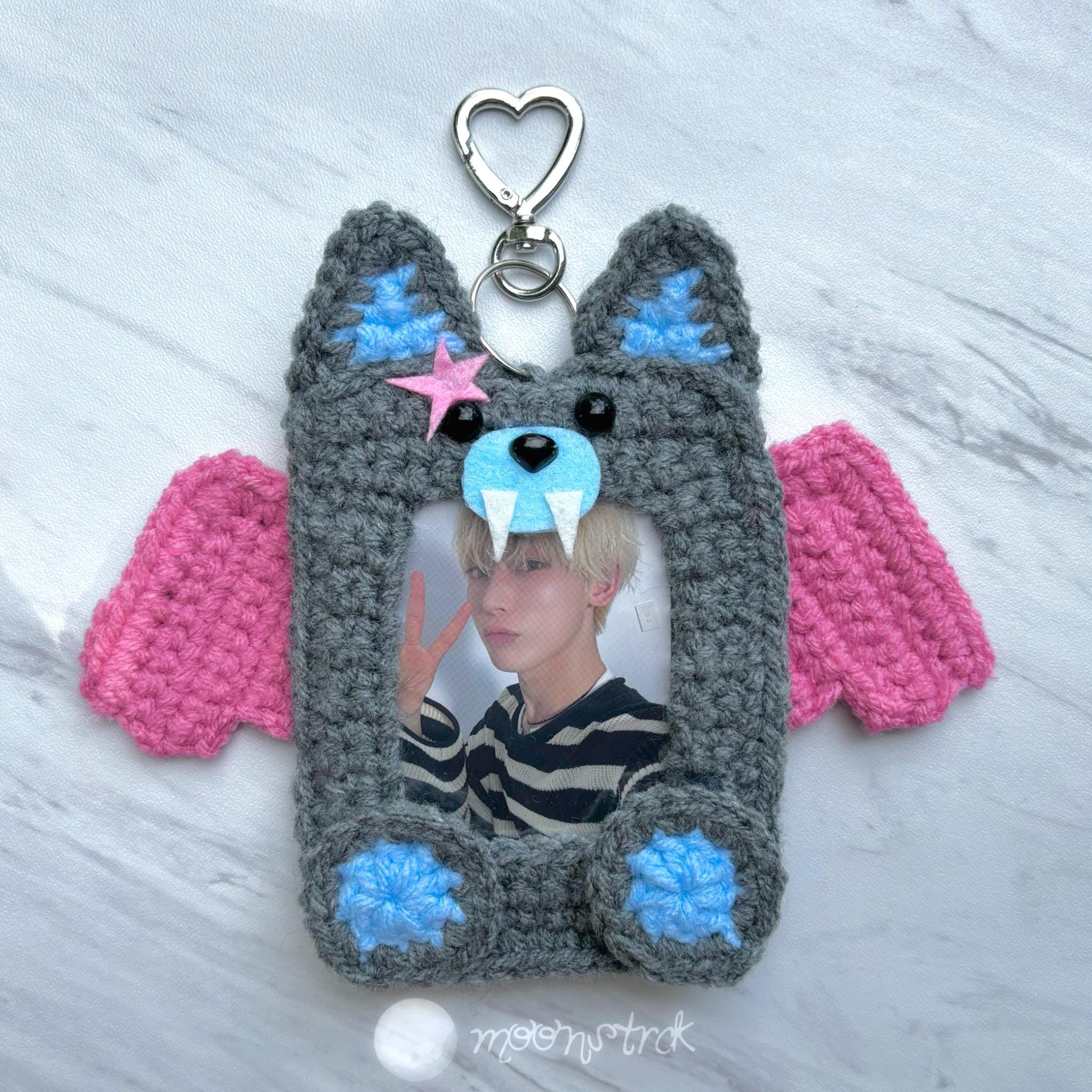 K-pop Photocard Holder | Enhypen Inspired Vampire Voice Bat