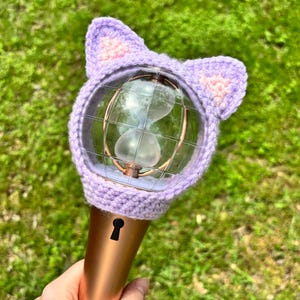 ATEEZ Lightstick Cover | Crochet Aniteez Cover for LIGHTINY | K-Pop Fanmade Merch Lighstick Accessory