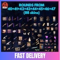 RUST (74 Skins) - All Rounds (41+42+43+44+45+46+47) - (7in 1) - TWITCH DROPS